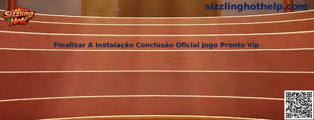 Finalizar A Instalação Conclusão Oficial Jogo Pronto Vip