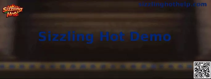 Sizzling Hot Demo interfaz del juego