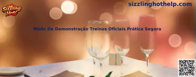 Modo De Demonstração Treinos Oficiais Prática Segura