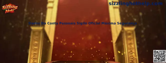 Dados Da Conta Pessoais Sigilo Oficial Máxima Segurança
